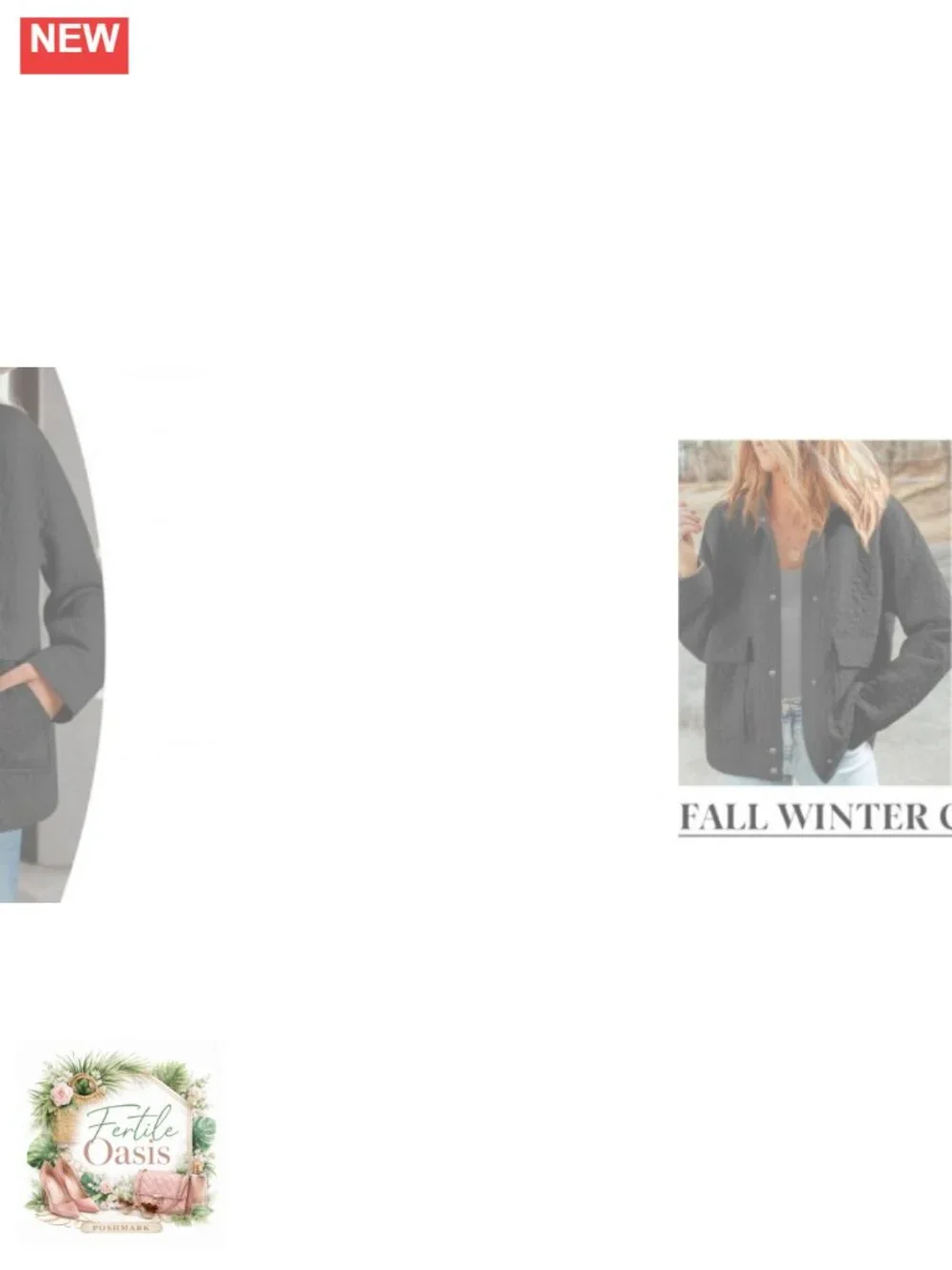 Women's Casual Jacket Long Sleeve Button Down Floral Jacquard Loose Fit